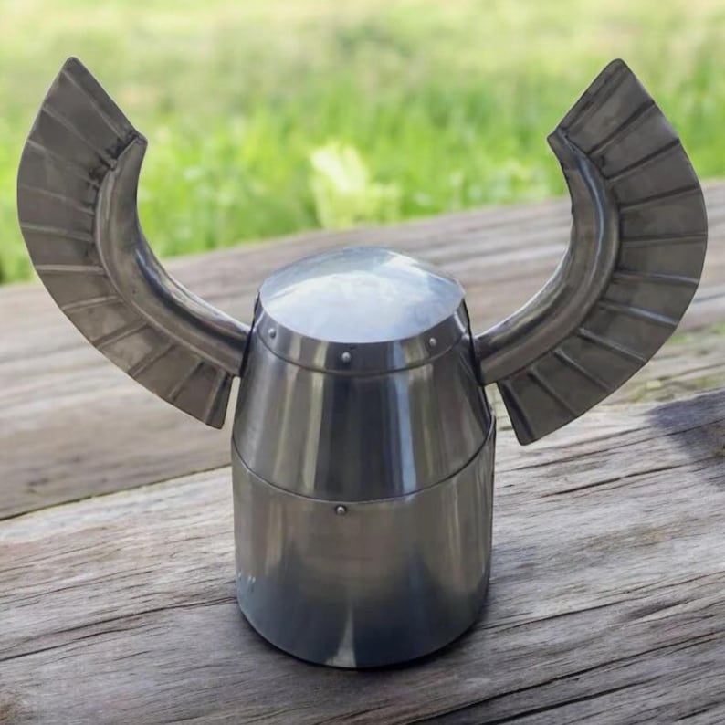Great Helm Replica designed for medieval cosplay and LARP events