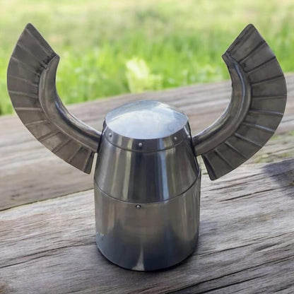 Great Helm Replica designed for medieval cosplay and LARP events