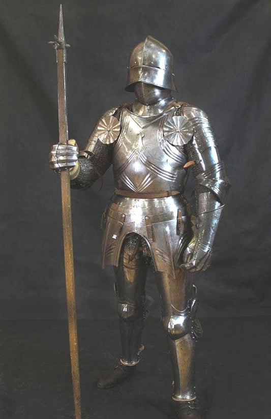 Handmade German Gothic Knight Armor – Full 15th-Century Plate Armor