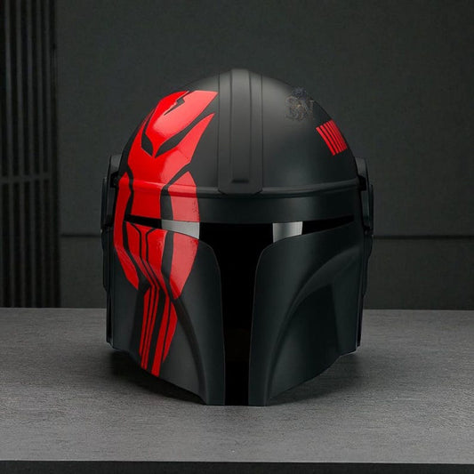Buy Handmade Mandalorian Steel Helmet – wearable Star Wars cosplay prop for fans and collectors