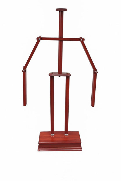 Handmade Wooden Armor Stand featuring a 4ft medieval knight display for armor collections and historical décor