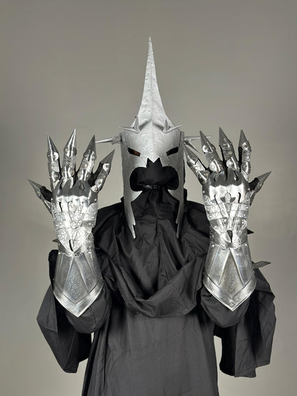 Nazgul Kostüm – Ringgeist-Roben &amp; Hexenkönig Cosplay | Mittelalterliche Rüstung Halloween Outfit 