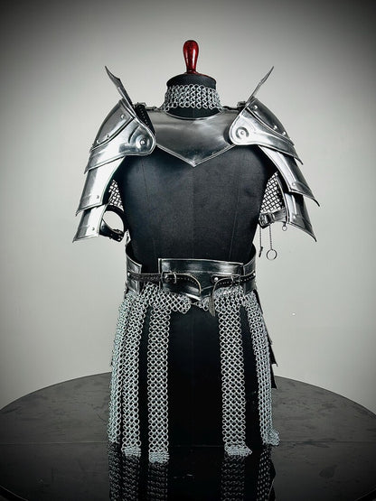 Corazza medievale da donna - Armatura da cavaliere per cosplay e LARP fantasy per donne 