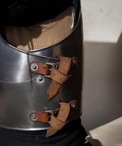 Medieval Half Body Armor – Handmade Steel Cuirass for LARP, Cosplay & Reenactment Display