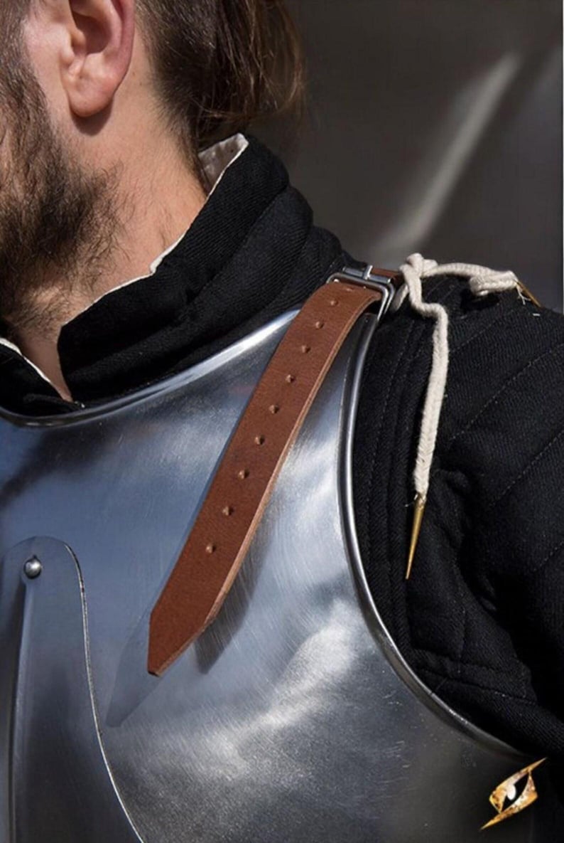 Medieval Half Body Armor – Handmade Steel Cuirass for LARP, Cosplay & Reenactment Display