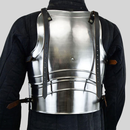 Warrior knight armor for cosplay and LARP events – full medieval cuirass with tassets