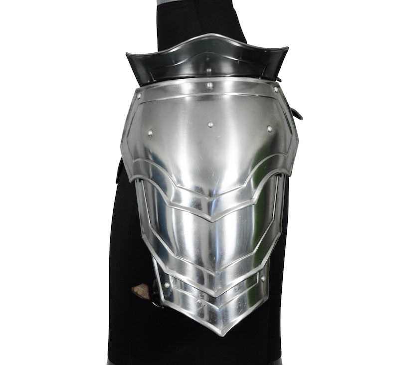 Knight Pauldrons and Gorget for LARP and cosplay armor