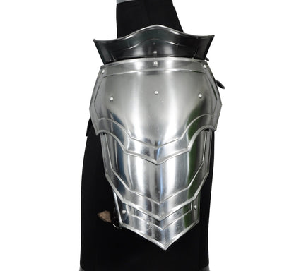 Knight Pauldrons and Gorget for LARP and cosplay armor