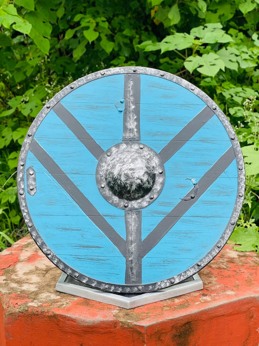 Lagertha Wooden Viking Shield crafted from durable oak wood