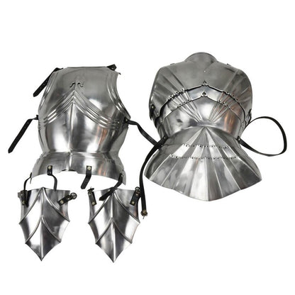 LARP and cosplay body armor set perfect for Halloween warrior costumes and medieval events