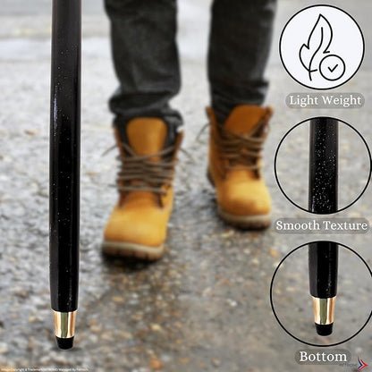 Lightweight and durable nautical walking cane for everyday use
