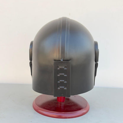 Standard size Black The Mandalorian Helmet designed to fit most adult heads
