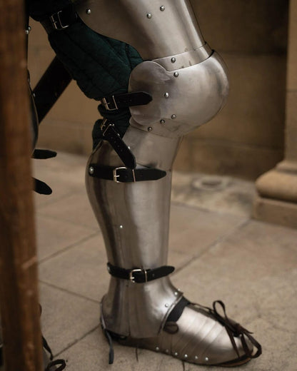 Medieval Armor Gauntlets and Shield – Handmade Knight Armor Details