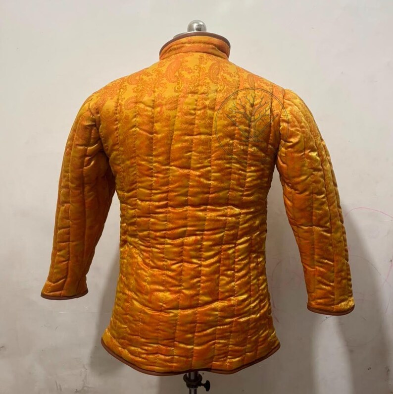 Medieval gambeson jacket for SCA and HEMA costume with padded armor