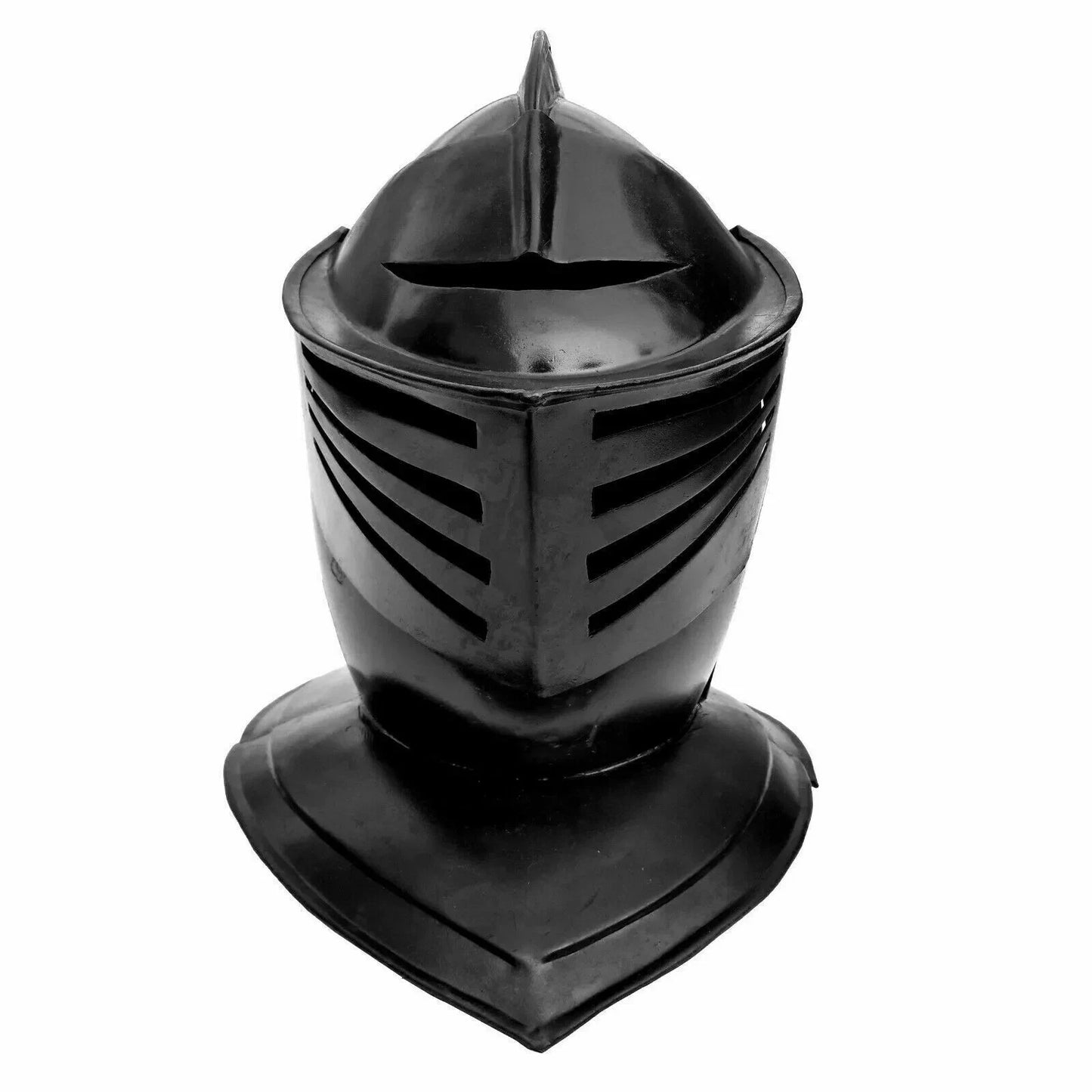 24 inch medieval handmade Viking shield with wooden base and heavy metal Norse design by Artisans Hub
