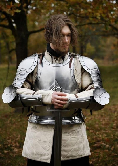 MEDIEVAL KNIGHT BREASTPLATE ARMOUR – 18 gauge steel cuirass chest armor