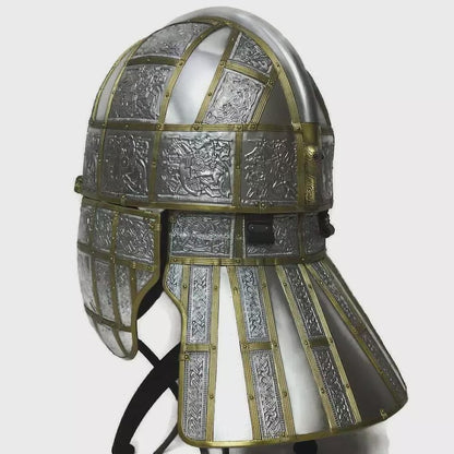 Viking Era Helmet Replica – Ideal for Museums and Collectors