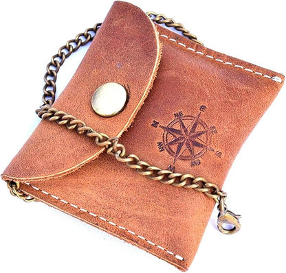 Nautical-themed brass compass used as party favor or gift