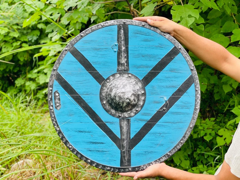 Norse Warrior Shield with authentic medieval Viking design