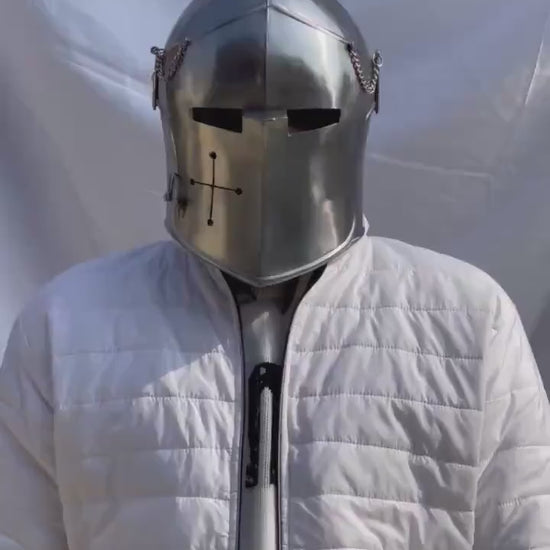 barbuta helmet