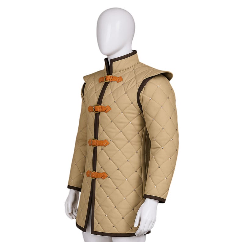 Quilted Medieval Gambeson for LARP and historical reenactment