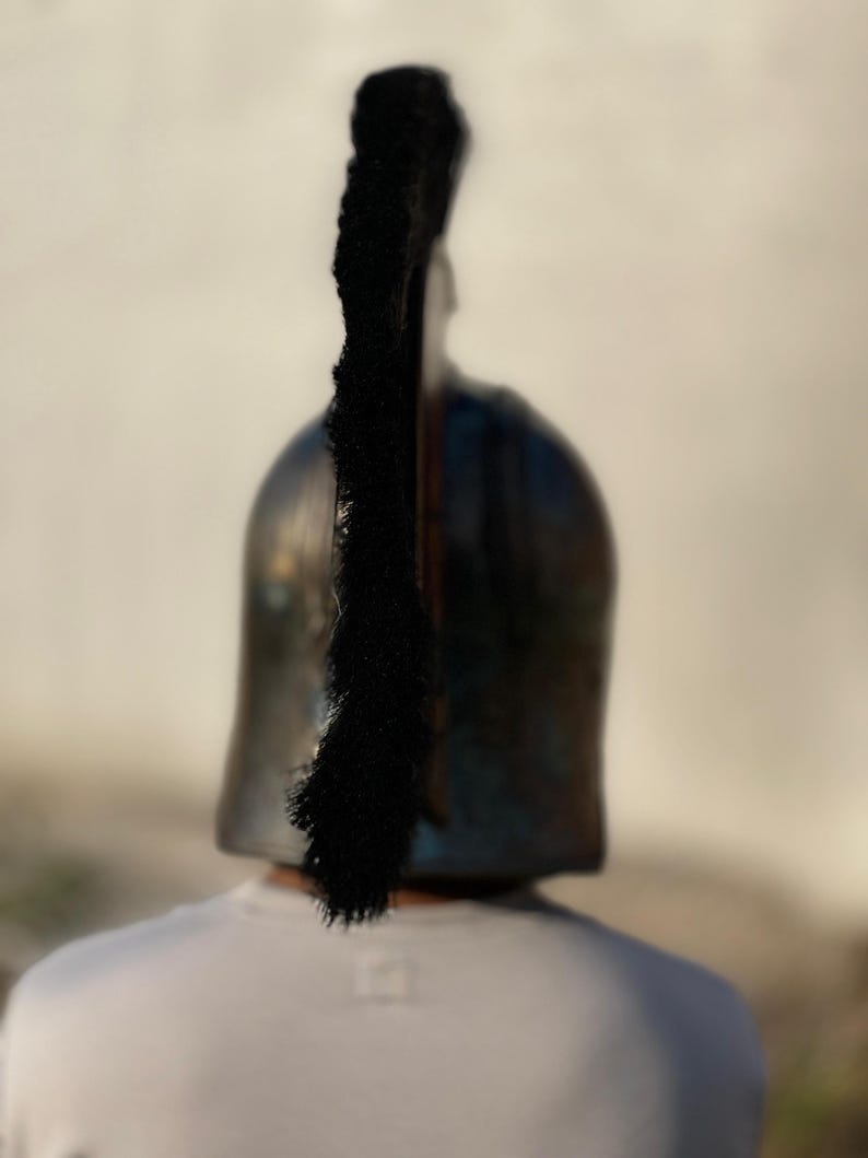Spartan 300 helmet style Medieval Troy Achilles Helmet for reenactment and cosplay