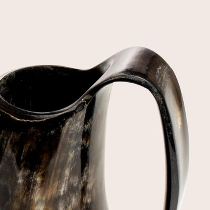 Viking horn shot glass gift for men, perfect for history enthusiasts