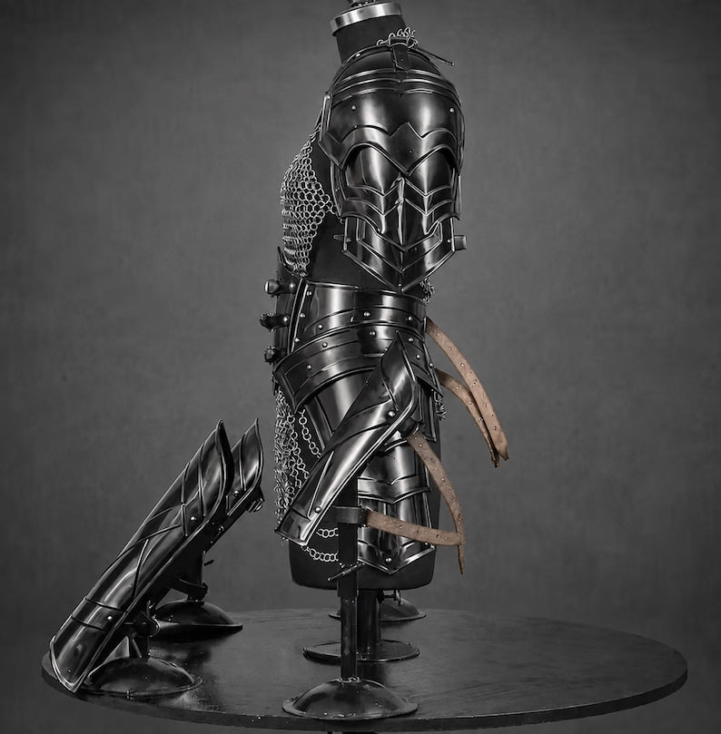 Wearable Female Knight Armor for LARP and medieval cosplay