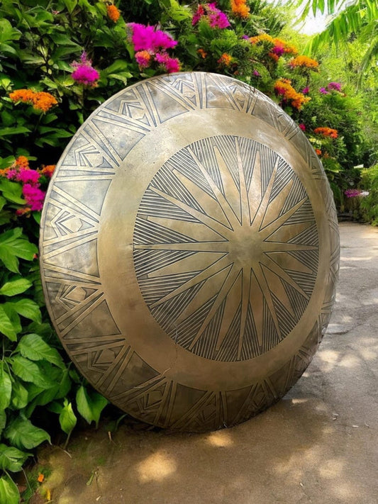 Wonder Woman Shield prop replica front view for cosplay and roleplay